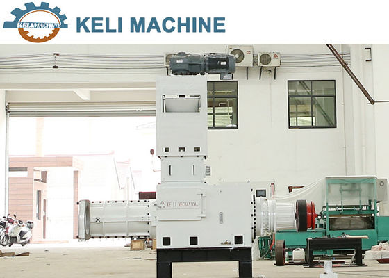 Extruder-Maschinen-Energie 75+15kw KLJ40L Clay Brick Extruder Vertical Single gewundene