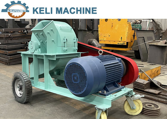 Düngemittel-vertikale Hammermühle-quadratische Mund-Zerkleinerungsmaschine mit Dieselmotor