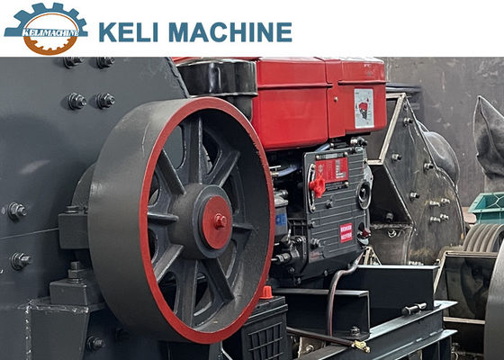 Zufuhr-Teilchengröße der 5-10Ton/Hour Hammermühle-Zerkleinerungsmaschinen-200mm