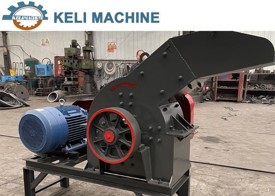 Zufuhr-Teilchengröße der 5-10Ton/Hour Hammermühle-Zerkleinerungsmaschinen-200mm