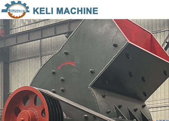 4 Polen feste Produktivität der Zement-Ziegeleimaschinen-Hammermühle-10-22t/H