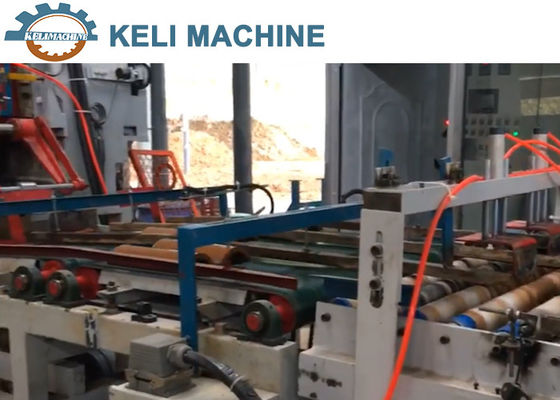 Konkrete Zement-Dachplatte-Rolle, die Maschine 8-15 M/minimale PLC-Steuerung bildet
