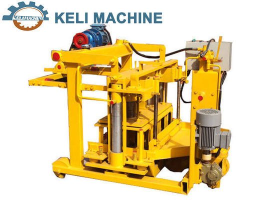Mobile Interlock Concrete Brick Making Machine Small Business 3500pcs/Shift