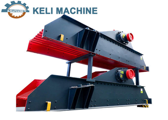 50-80t/H Vibrating Feeder Machine 300mm For Clinker Limestone Concrete Soil Coal