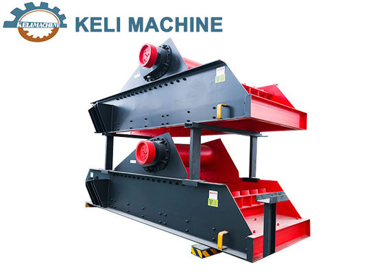 50-80t/H Vibrating Feeder Machine 300mm For Clinker Limestone Concrete Soil Coal