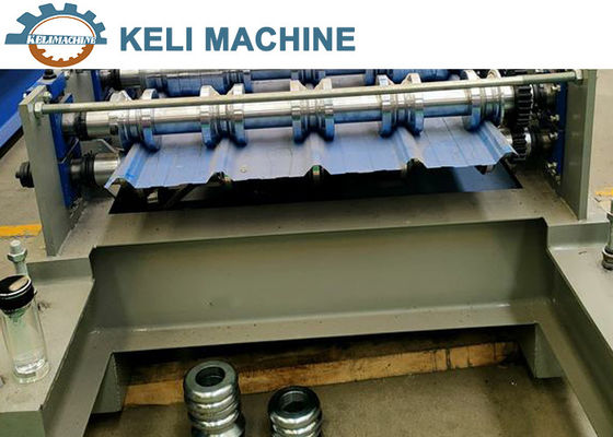 0.3-0.8mm Cr12 Tile Making Machine 8-10m/Min Roof And Wall Sheet Roller