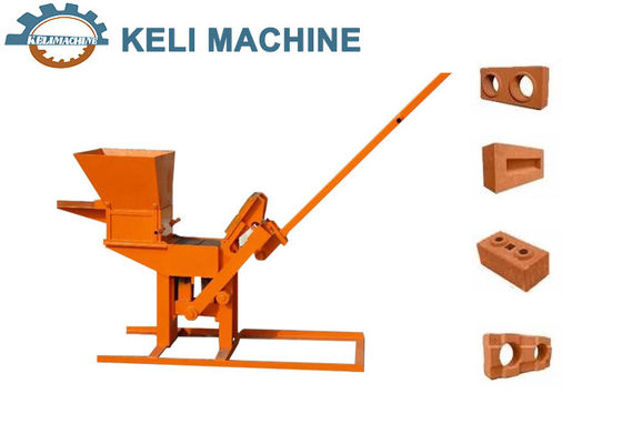 Clay Manual Brick Making Machine 500pcs/8h Production Capacity