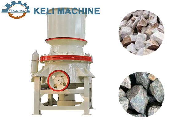 Single Cylinder Hydraulic Pressure Limestone Cone Crusher Large Capacity Granite Crusher